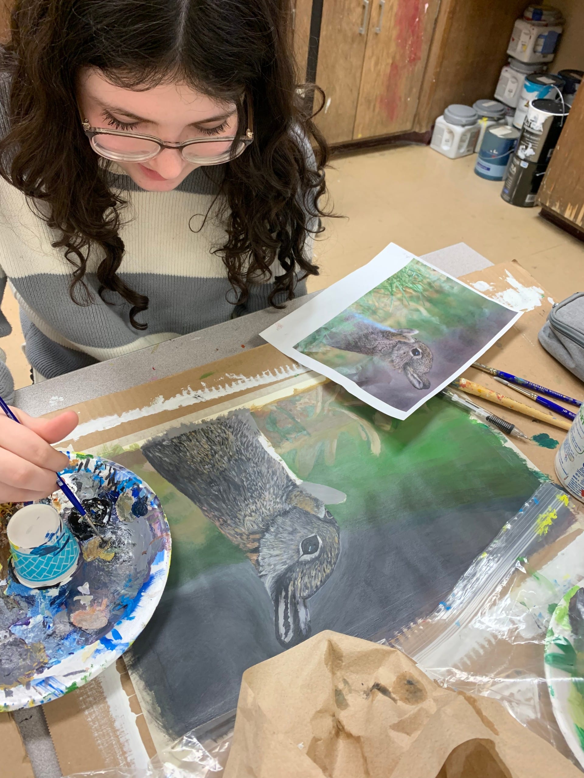 Davison High students to showcase wildlife inspired art at Flint ArtWalk